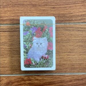 Cute Kitten Playing Cards